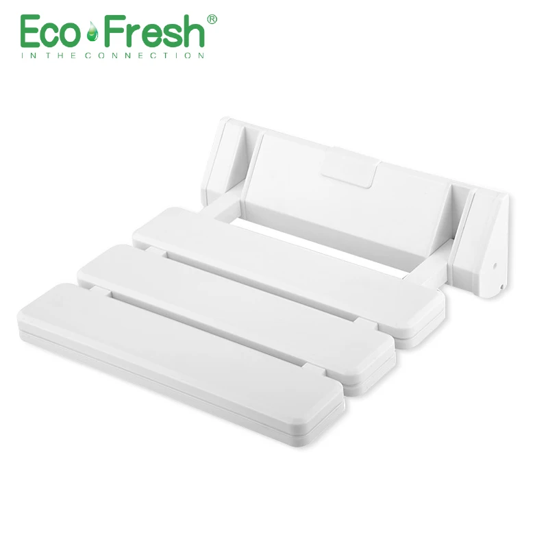 Ecofresh Wall Mounted Shower Seat bathroom shower folding seat folding beach Bath shower Stool toilet shower chair 3