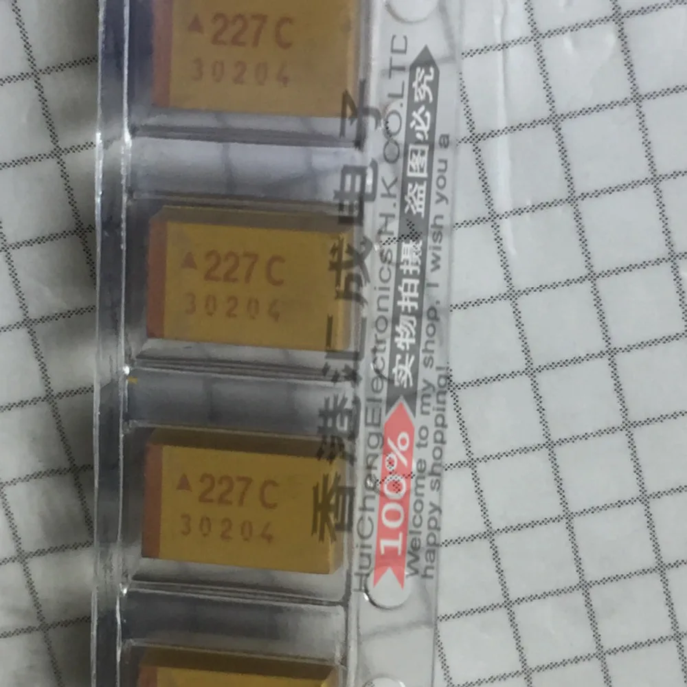 

TAJE227M016RNJ 220UF 227P 227M 16V SMD tantalum capacitors New Original