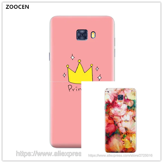 For Samsung Galaxy C7 Pro Case personalized DIY silicon Roman take coverage flexible transparent plastic phone | Мобильные телефоны
