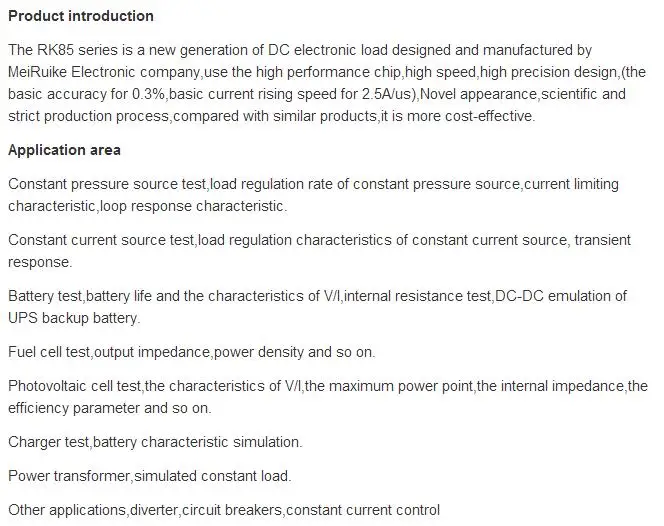 Программируемая высокоточная электронная нагрузка постоянного тока 150 V/30A/150 W