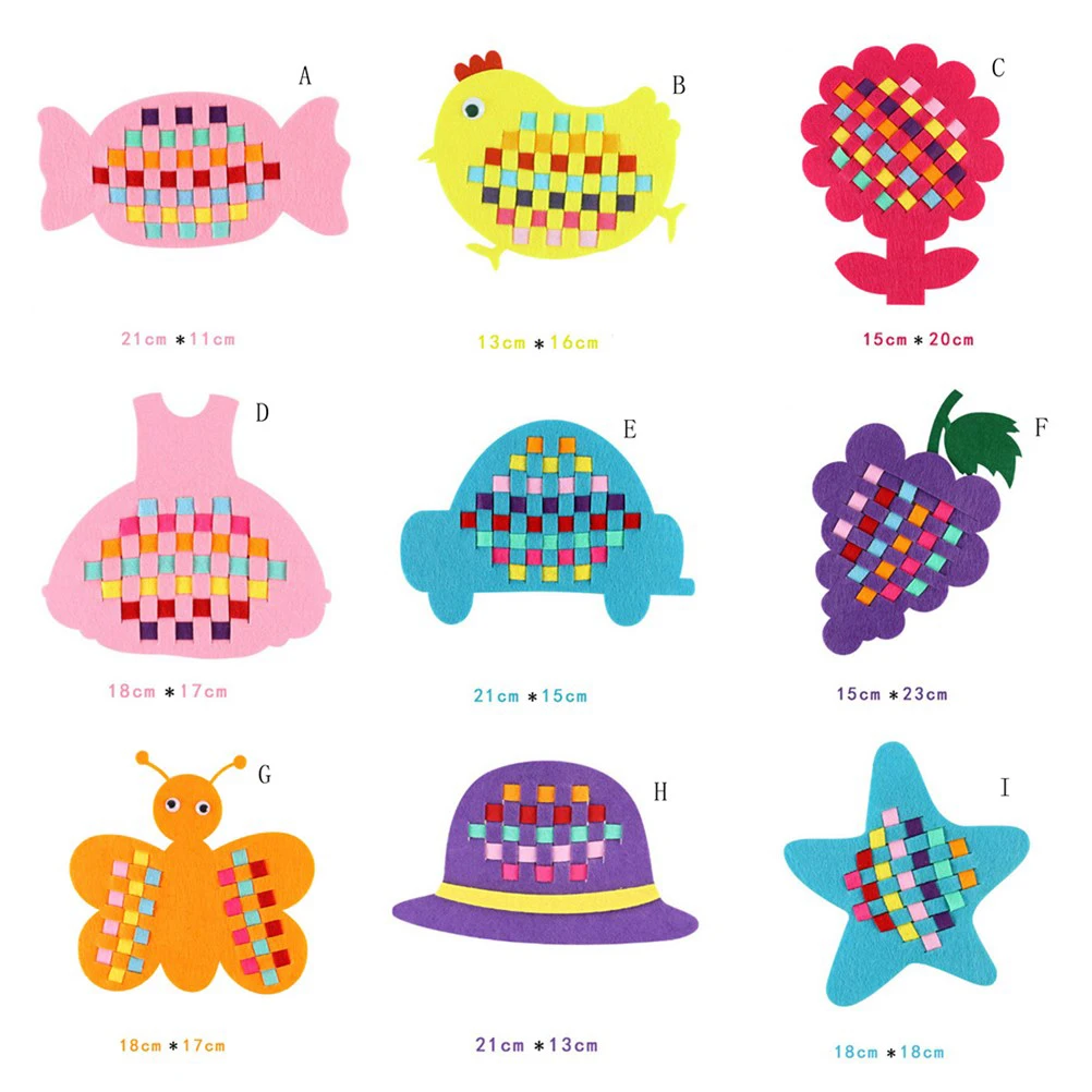 Montessori Teaching Aids Math Toys Kindergarten manual Diy Handmade Crafts Weave cloth Early Learning Education Toys Montessori Teaching Aids Math Toys Kindergarten manual Diy Handmade Crafts Weave cloth Early Learning Education Toys