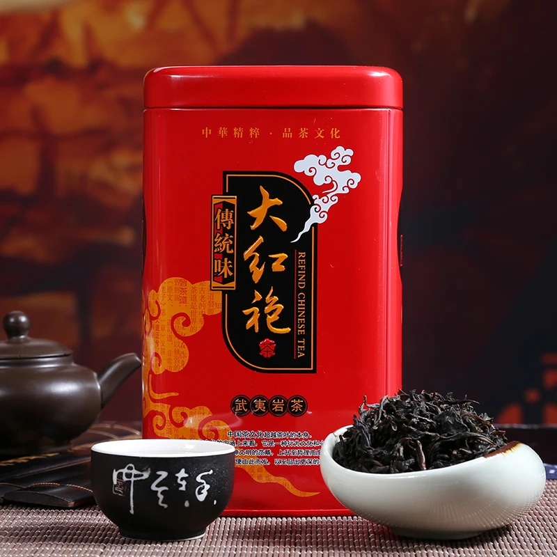 150 г Китайский Da Hong Pao чай Большой красный халат Улун чай оригинальная зеленая еда Wuyi Rougui чай для здоровья похудение