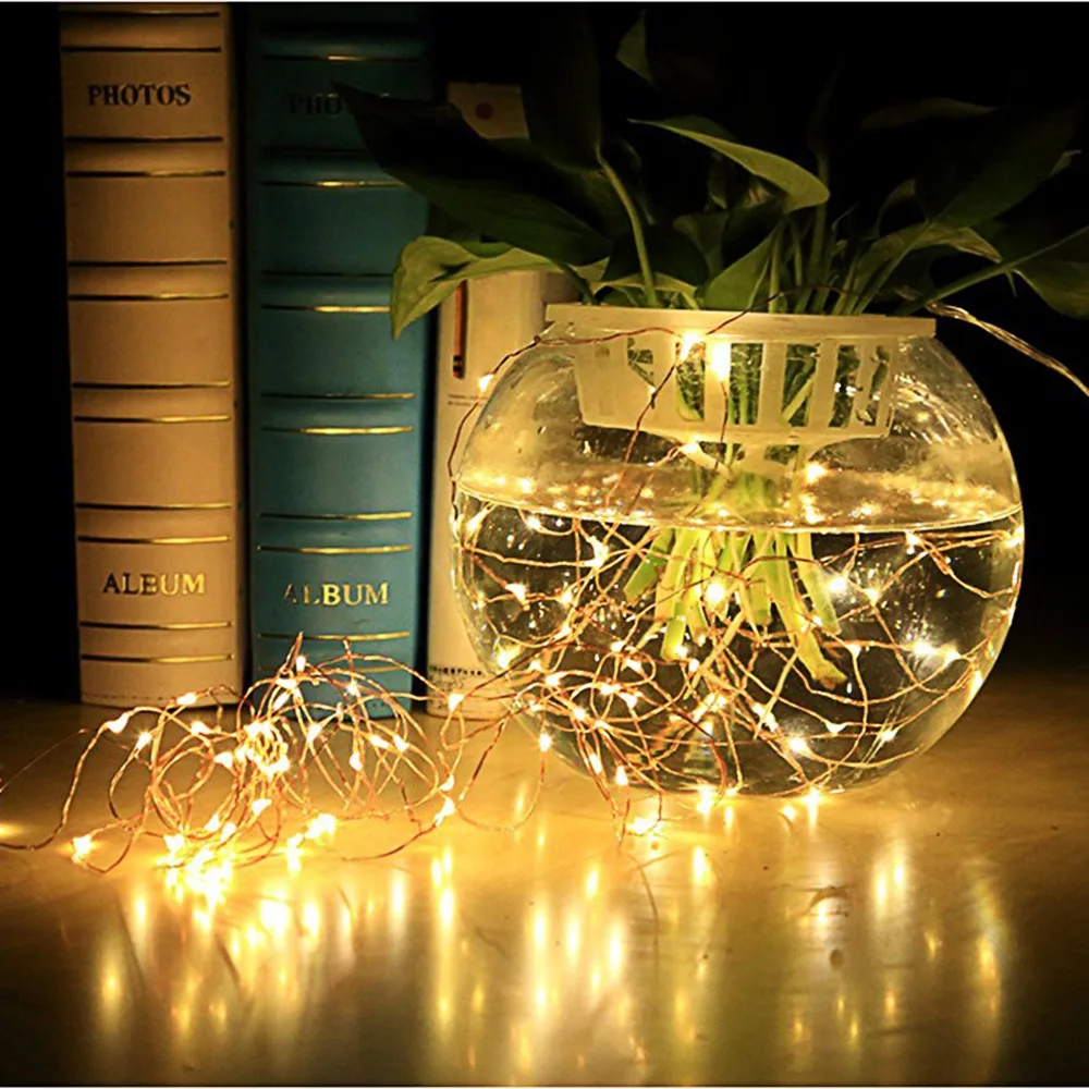 warm string light