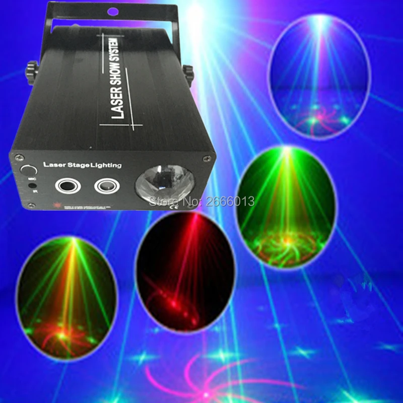 

Niugul Red Green Laser+LED Blue Water Wave Effect Light With 24/48 Patterns Mixing Stage Lights/Home Party RGB Laser Lighting