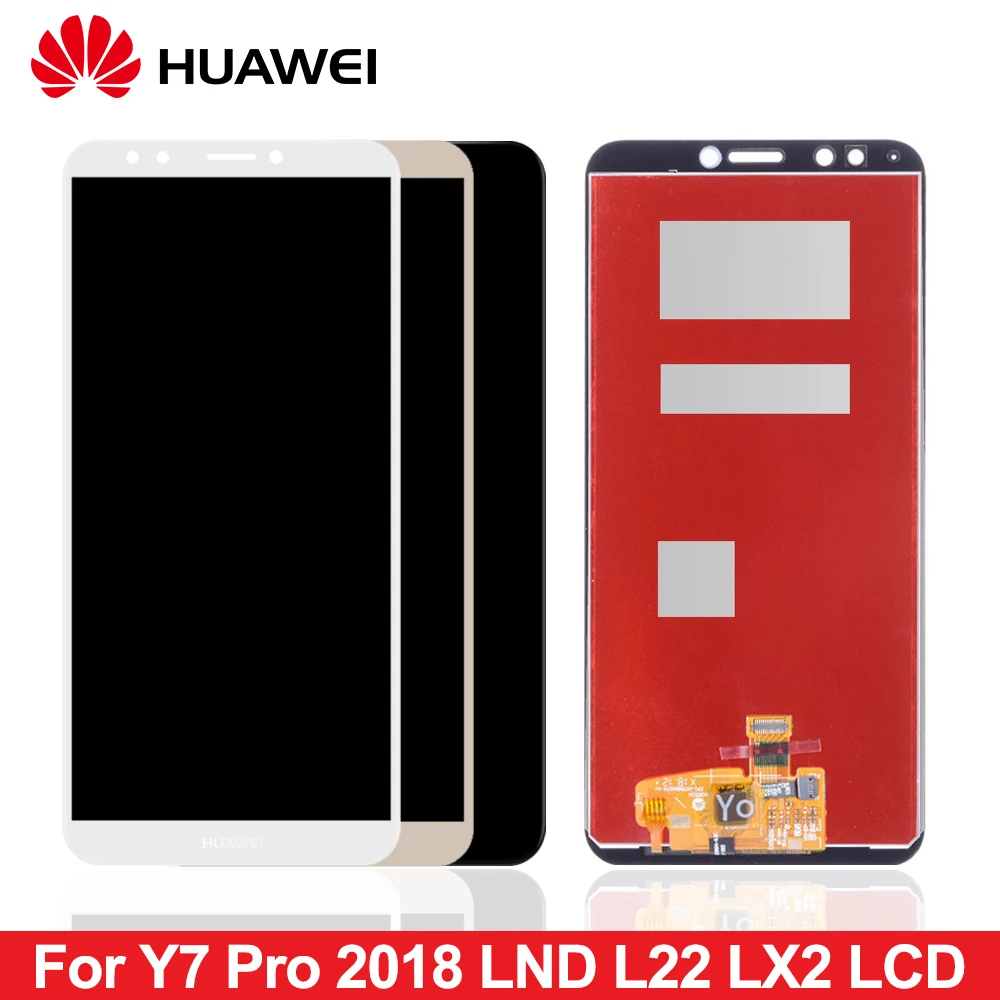 

5.99" Original HUAWEI Y7 2018 LCD Display Touch Screen For Huawei Y7 Pro 2018 LCD With Frame LDN L22 LX2 L21 L23 LX1 L29 Screen