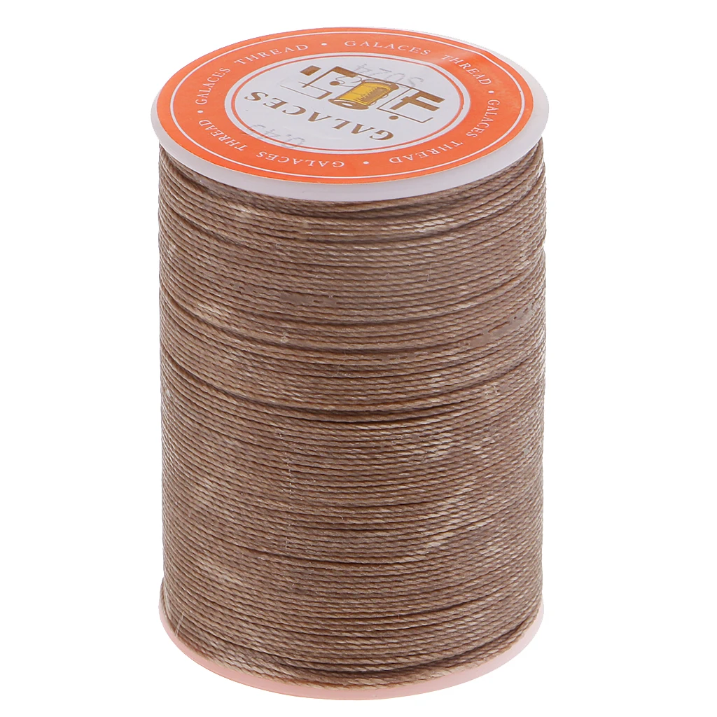 12 Colors 0.45mm Durable Leather Sewing Waxed Thread Cord For DIY Handicraft Tool Hand Stitching Thread 85 Meters