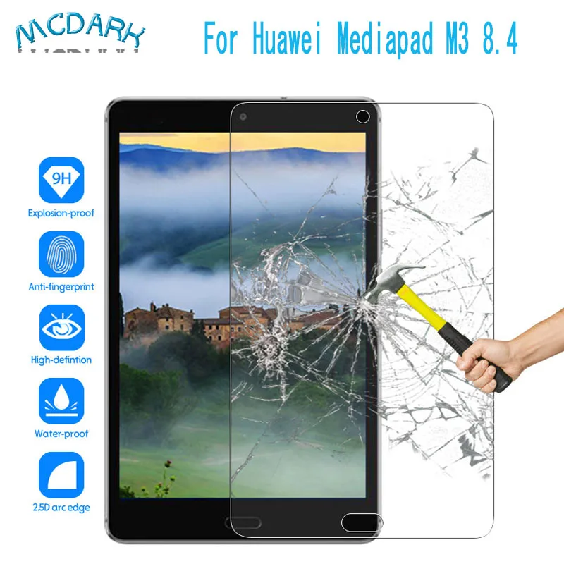 Mcdark для Huawei Mediapad M3 8 4 Переднее стекло Защитная пленка экрана Замена M3Tablet |