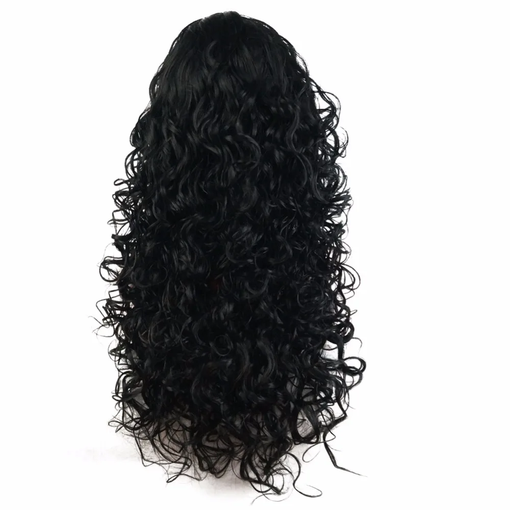 Black long curly hair DSC05718_
