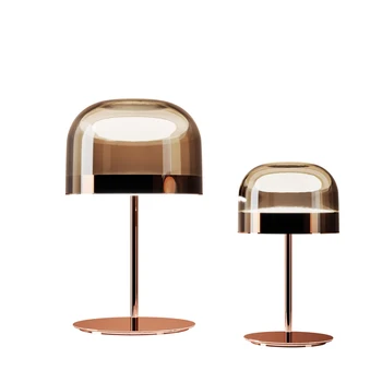 

Modern Nordic Simple Metal Glass Equator Table Lamp for Living Room Bed Room Hotel Sample Room Designer Desk Lamp 2270