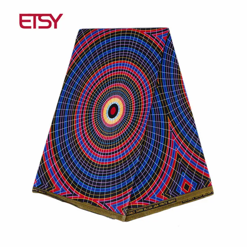 

2019 African Wax Print Fabric new Wax binta Fabric Pattern Wax Print Fabric Ankara African Batik Fabric 24FS1155