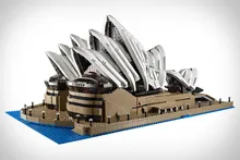 2989Pcs LEPIN 17003 Creator Sydney Opera House Model Building Kits Minifigures Blocks Bricks Toys Compatible