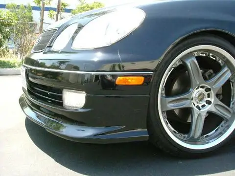 Для LEXUS GS300 GS430 S160 (1998-2004) JPA Стиль FRP стекло волокно передняя/задняя под спойлером