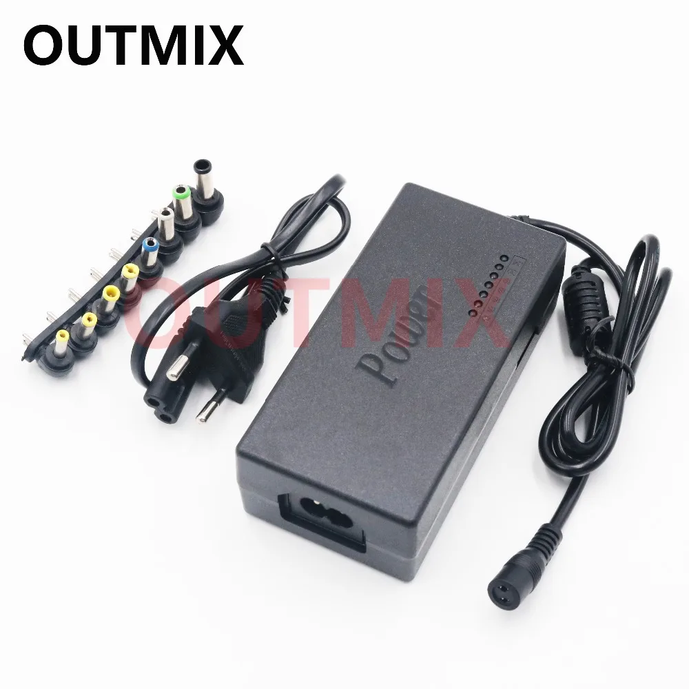 

96W Multi-Function Universal AC DC Power Adapter Charger 12V-24V Adjustable For Notebook Laptop