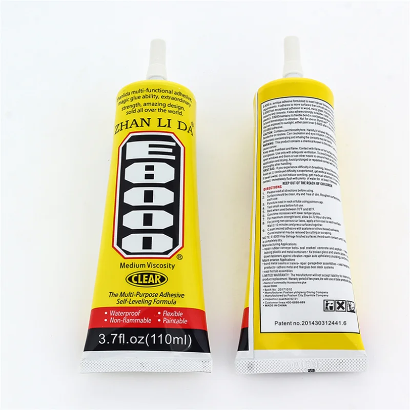 E8000 110ML/50ML/15ML Rhinestone Glue Adhesive For Jewelry Nails Phone LCD Bumper Frame E-8000 DIY Tool