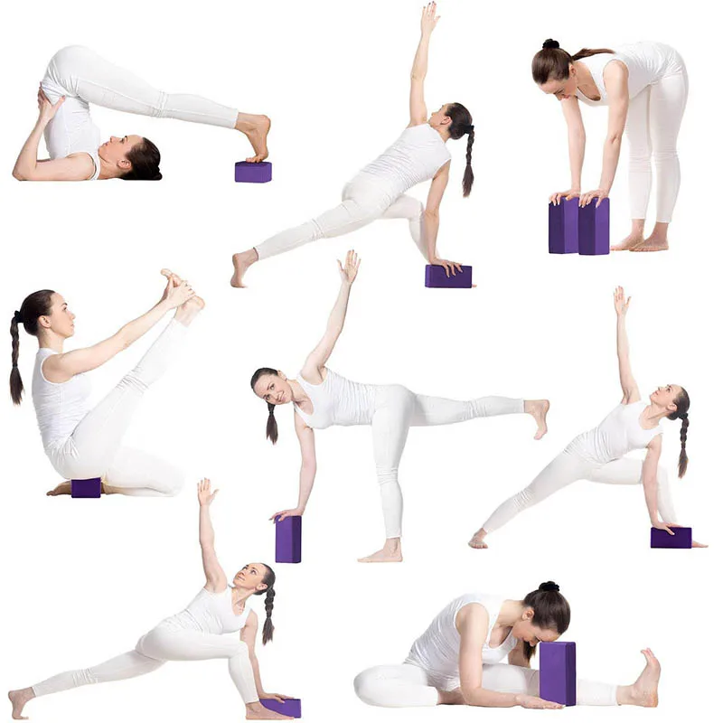 Blocco per esercizi | Morbidi mattoncini da yoga di supporto con antiscivolo,Blocchi di stretching per yoga, pilates e meditazione, per yoga da donna Blocco per esercizi | Morbidi mattoncini da yoga di supporto con antiscivolo,Blocchi di stretching per yoga, pilates e meditazione, per yoga da donna
