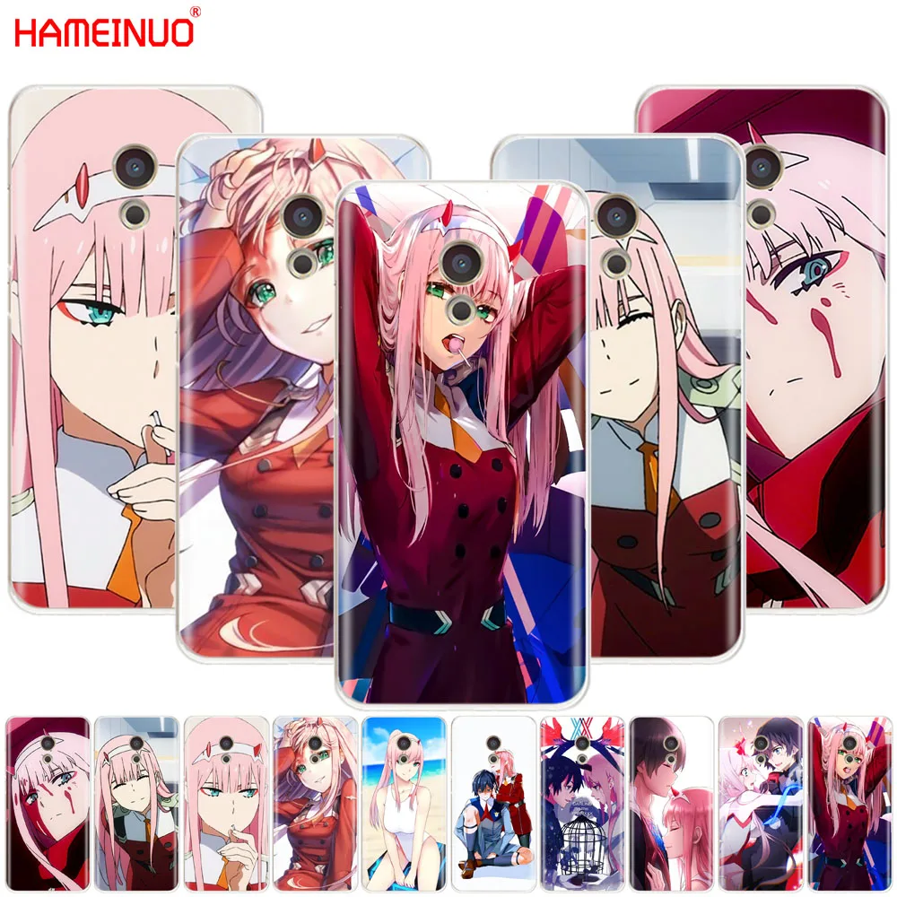 

HAMEINUO Darling in the FranXX Cover phone Case for Meizu M6 M5 M5S M2 M3 M3S MX4 MX5 MX6 PRO 6 5 U10 U20 note plus