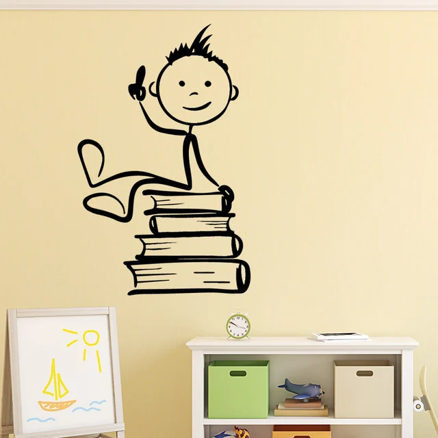 Cartoon Children Wall Art Decal Wall Art Sticker Murals Home Decoration