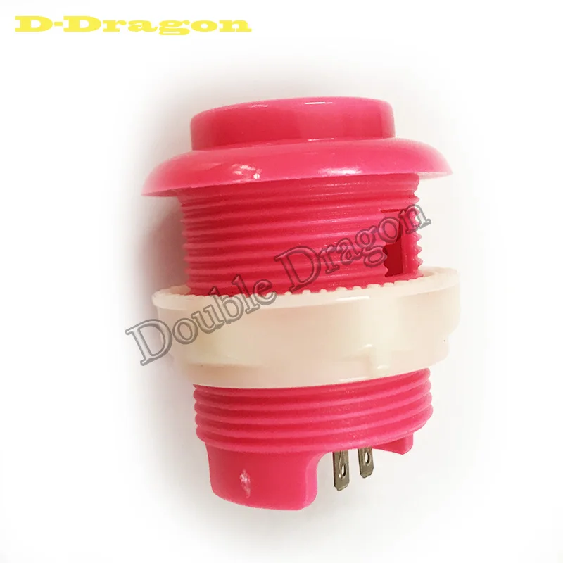 US $109.99 Mario Casino Slot Cabinet Games Machines Accessory 30mm Arcade Push Buttons Round Push Buttonarcade with built in switch
