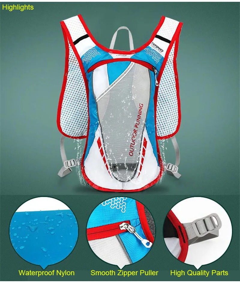 Esportes ao ar Bolsa de Fitness Colete para Ciclismo Mulheres Correndo Mochila Leve Livre Trilha Corrida Maratona Caminhadas Escalada Xa189wa 8 Mochilas escal.