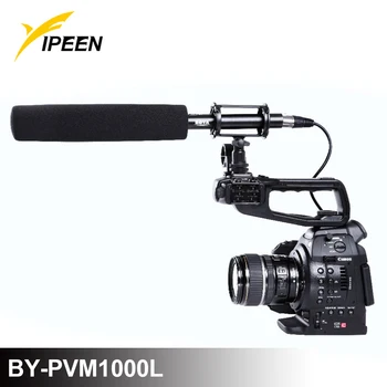 

BOYA BY-PVM1000L Professional Unidirectional Broadcast Condenser Shotgun Interview Microphone for Canon Nikon DSLR Camera
