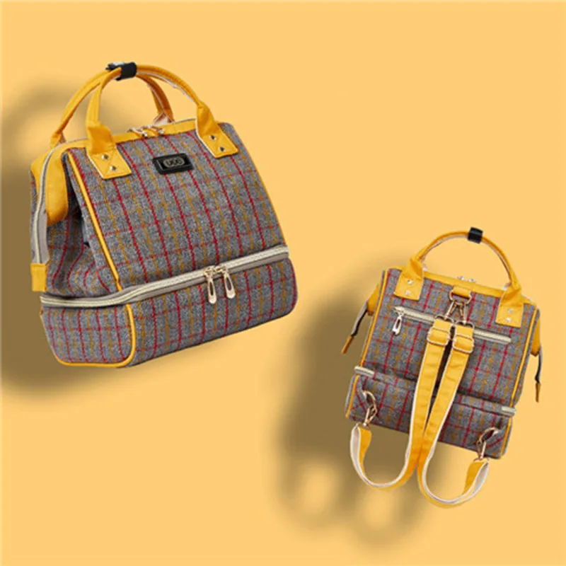 Детские пеленки сумка-рюкзак для мамы Мумия большой Ёмкость путешествия рюкзак для беременных Пеленальный мешок для кормящих ребенка сумка для коляски