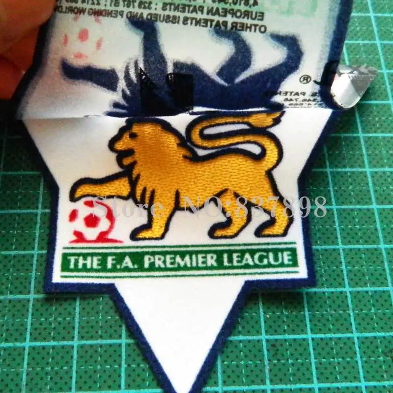 EPL патч Премьер-Лиги чемпионов 1993/1994/1995/1996/1997/1998/1999/2000/2001 футбольный значок кашемировый материал lextra 1 пара