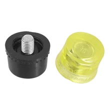 1.2″ Diameter Hammer Replacement Rubber Plastic Striking Head Tips Set