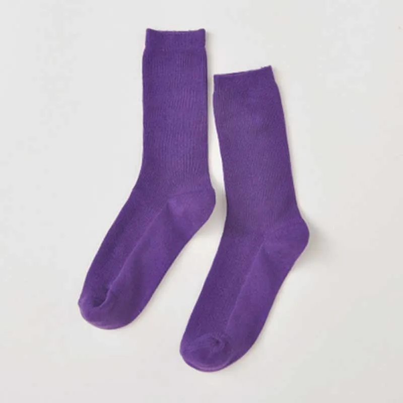 Модные Хлопковые женские Зимние Носки happy calcetines милые носки радужной расцветки для девочек новые крутые носки в стиле Харадзюку skarpetki damskie