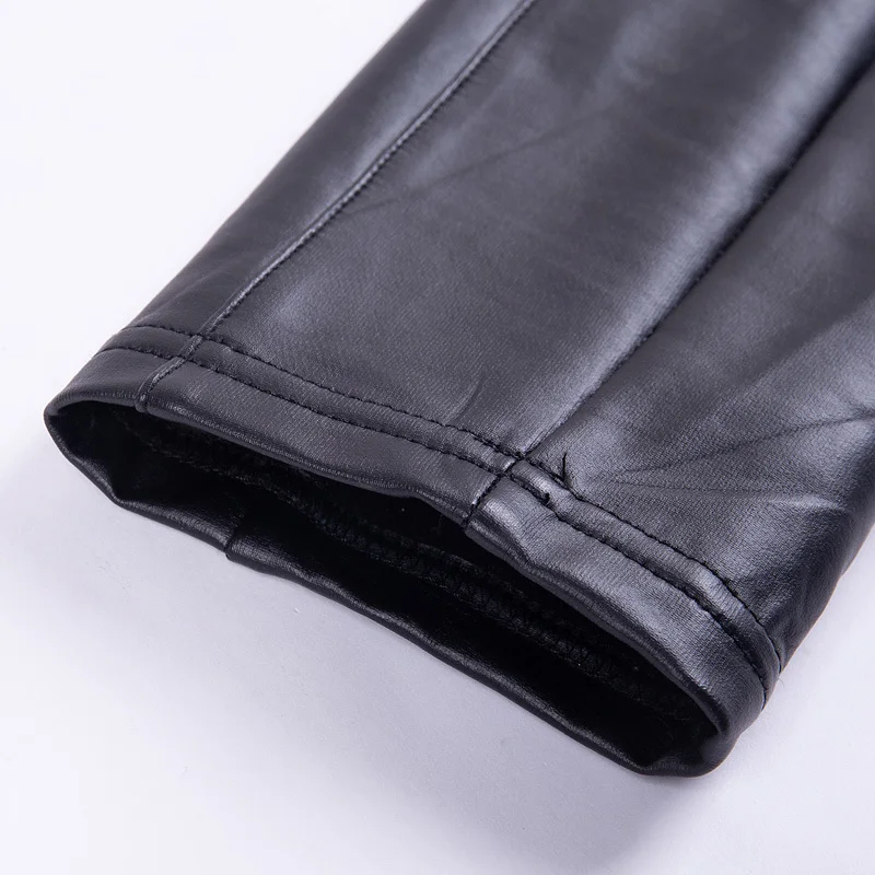 Сексуальные золотисто-черные брюки-карандаш с высокой талией, женские длинные брюки из искусственной кожи с поясом, повседневные сексуальные эксклюзивные модные дизайнерские брюки