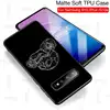 Funda negra con diseño de calavera y flores para Samsung Galaxy, funda de TPU con diseño Retro a la moda para Samsung Galaxy S20 FE S21 Note 20 Ultra S10 10 Lite S9 Plus S8 S10e ► Foto 2/6