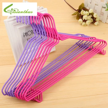 

New Sale 5pcs Non-Slip Stainless Steel Clothes Hook Hanger Laundry Clothes Rack Adult Kids Coat Shirt Trouser Bearing Stronger