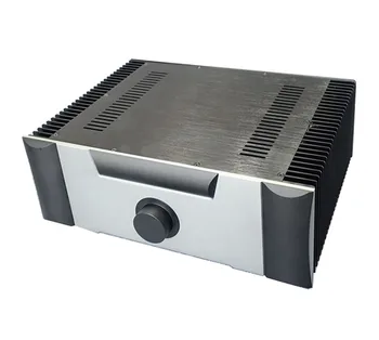 

B-003 CNC All Aluminum Cabinet Chassis Case Box Cabinet for DIY Audio Power Amplifier 430mm*150mm*311mm 430*150*311mm