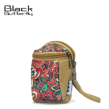 

Mobile phone bag lady with zero purse canvas key package 2019 new south Korean makeup mini bag