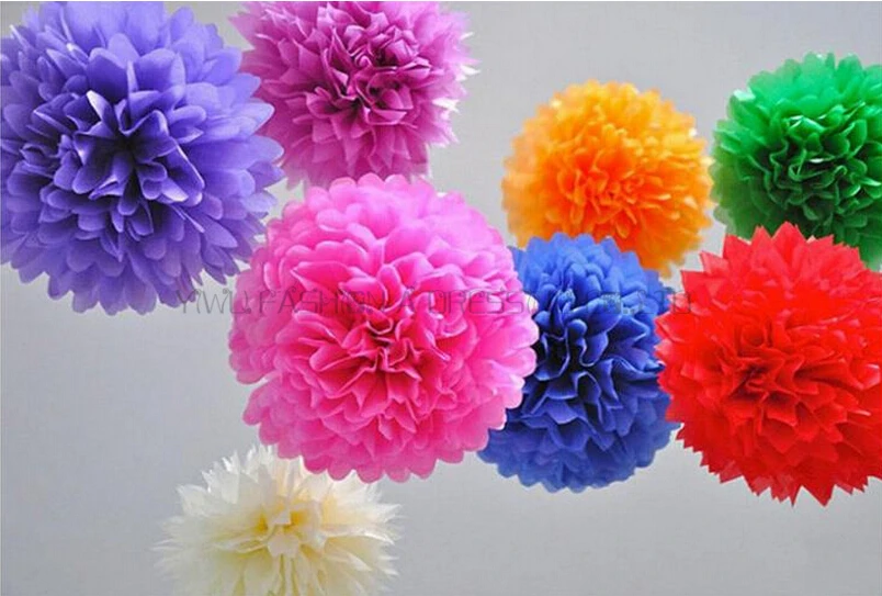 How to Make Tissue Paper Flowers Four Ways - Hey, Let's Make Stuff