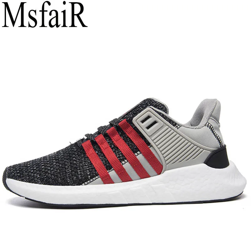 

MSFSIR Lovers Women&Men Running Shoes Brand Fly line Fabric Sport Shoes For Men Outdoor Athletic Breathable Women's Sneakers