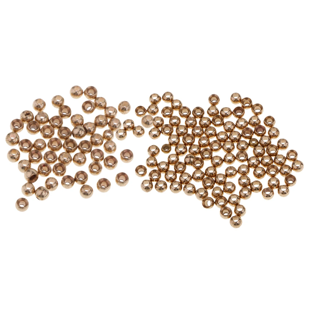 150pcs Fly Tying Beads Assortment Hook Nymph Belly Eyes Head Ball Bead fly tying perles Senuelos de pesca leurres de peche 