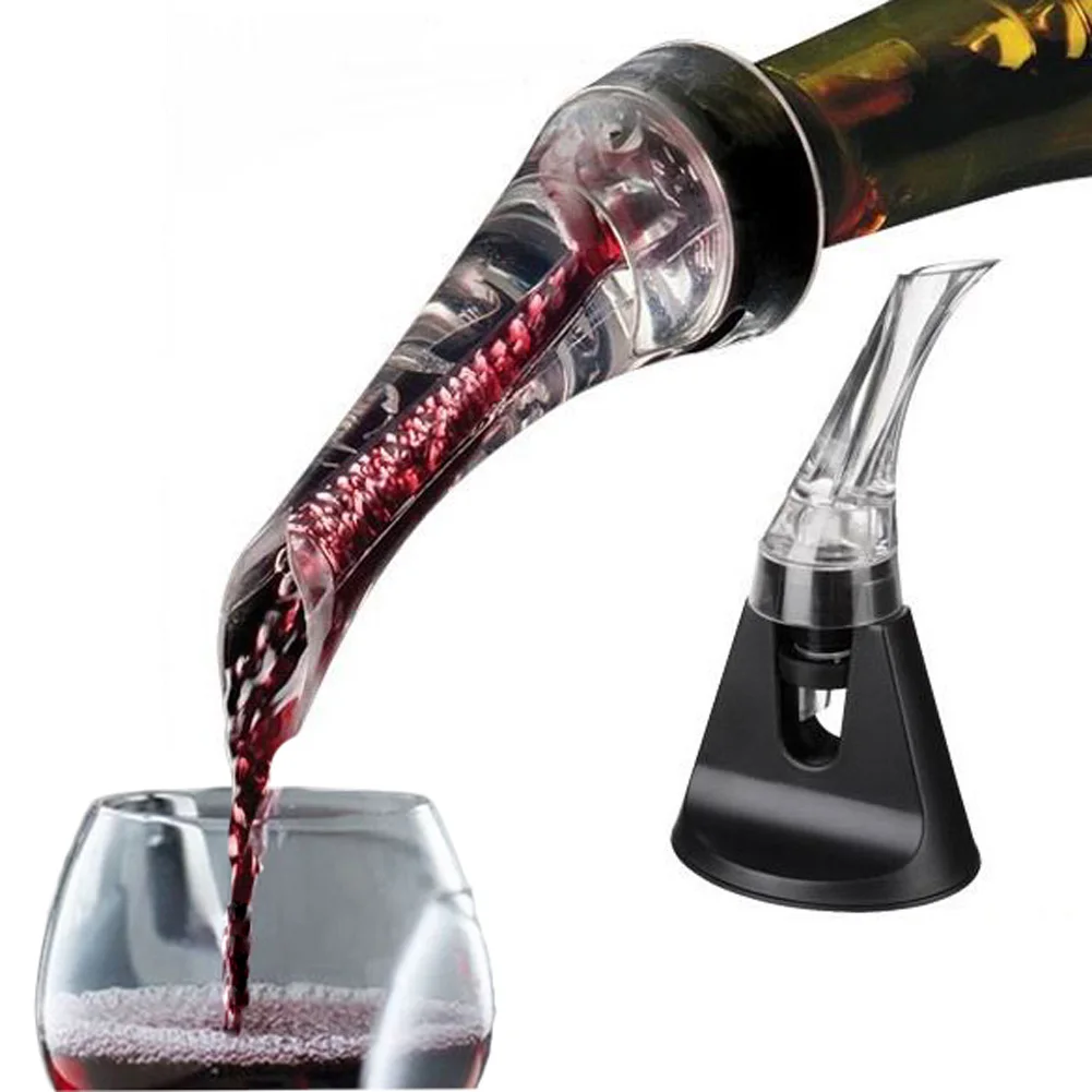 New Creative Wine Accessories High grade Bottle Aerating Pourer Decanter Quick Red Wine Mini