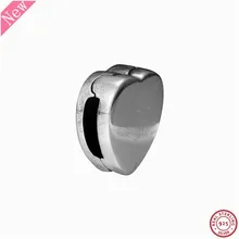 Новое поступление 925 пробы серебро размышления сердце браслет-бусы DIY Fit Пандора Подвески для женщин ювелирных изделий CL065