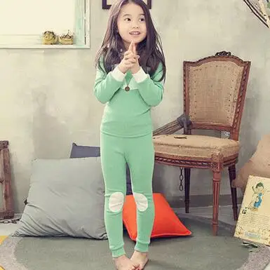 Осенне-зимние детские пижамы, A-769 комплект одежды для девочек с длинными рукавами и вышитой лисой детские пижамы, домашняя одежда для мальчиков - Цвет: style 6