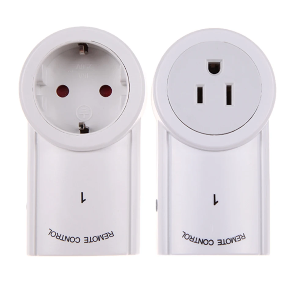 120V/60Hz 2 Pack Remote Control Wireless Power Outlets Light Switch