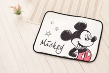 1pcs 73 60cm Cartoon mickey Minnie Room door mats shape child play game mat Dream Princess