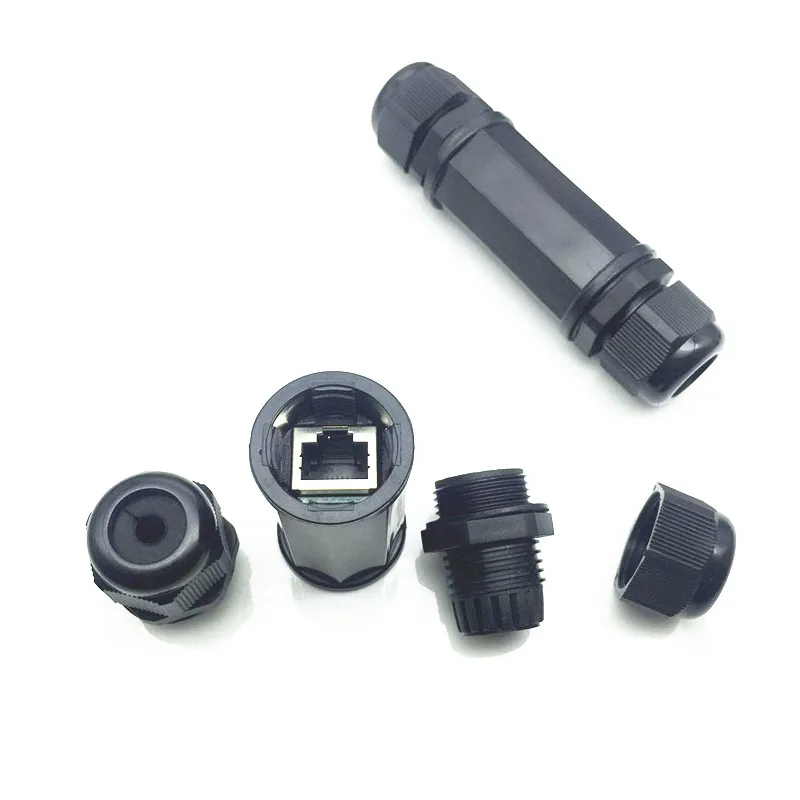 

IP68 waterproof M22*1.5 watherproof cable gland connector for dbRJ45 (CTE5/6)
