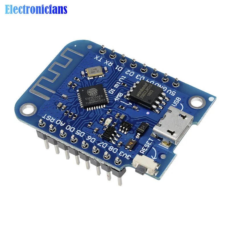 ESP8266 CH340 CH340G 4MB Wemos D1 Mini V3.0 V3.0.0 беспроводной wifi Интернет вещей макетная плата модуль для Arduino Nodemcu