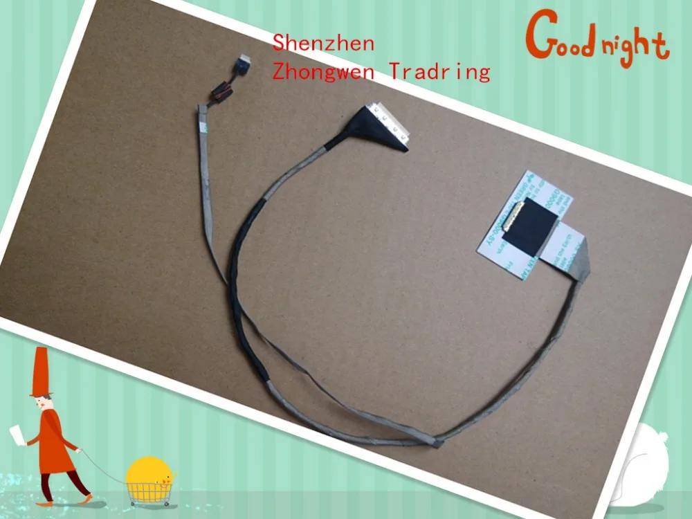 Подлинная Новая бесплатная доставка Q5WV1 коаксиальный EDP DC02C003210 LVDS кабель для ACER V3