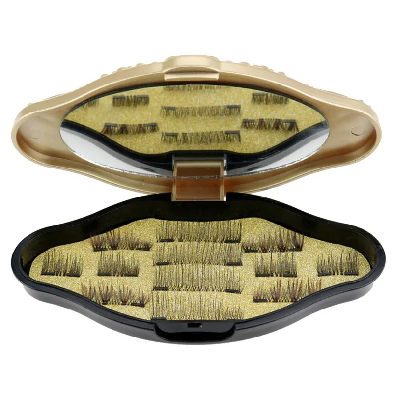 12 pcs /set 3D Mink Lashes Magnetic Eyelashes Extension ...