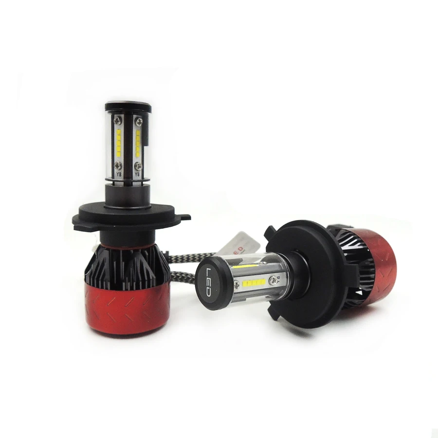 Universal For All Car Auto H4 9003 LED Headlight Bulb High Beam and Low