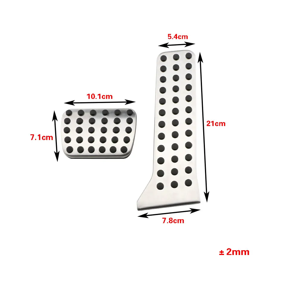 Xburstcar накладка на педаль автомобиля из нержавеющей стали MT AT, накладка на педали для Mazda 3 6 MK3 MK6 CX-5 CX5 Axela Atenza, аксессуары