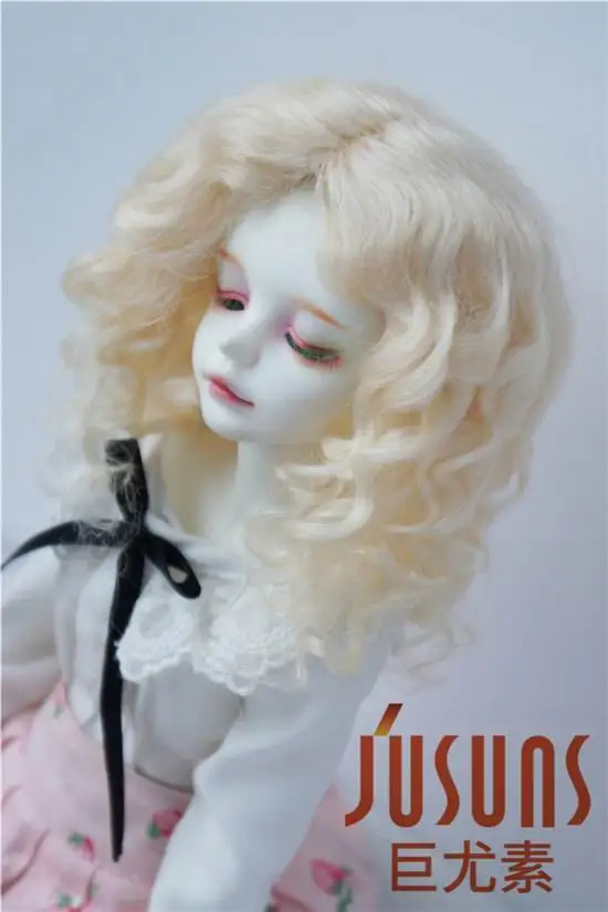 JD039 MSD прекрасный кудрявый кукольный парик 1/4 мохер BJD парики Jerryberry кукла аксессуары Смола Кукла Коллекция кукольные парики