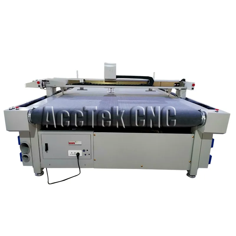 Расширенный CNC многослойный Электрический станок для резки ткани с oscillaing
