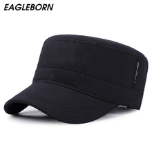 EAGLEBORN 2020 классические винтажные плоские мужские бейсболки из